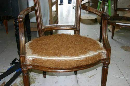 Relooking de fauteuil vintage Montpellier