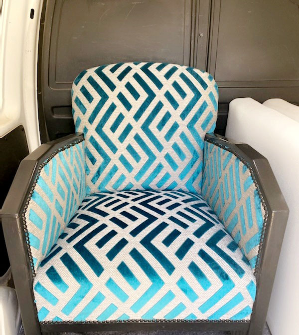 Réfection de fauteuils et canapés Castries